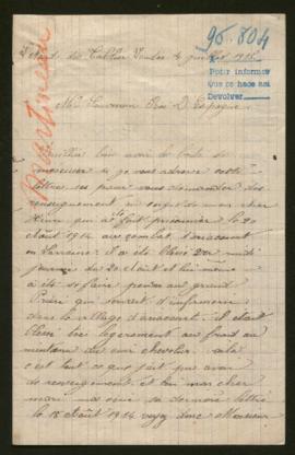 Expediente de Henri Isaac Auguste Martineau