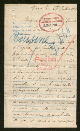 Expediente de Pauline Buisine Vambre