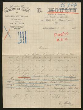 Expediente de Emile François Moulin