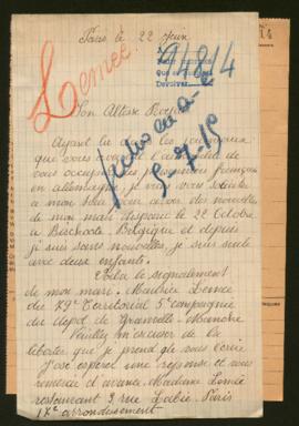 Expediente de Maurice Lemée