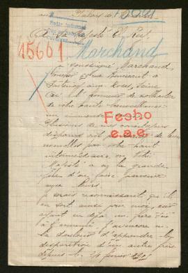 Expediente de Prudent Marchand