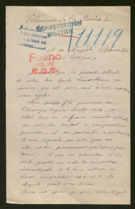 Expediente de André Soubielle