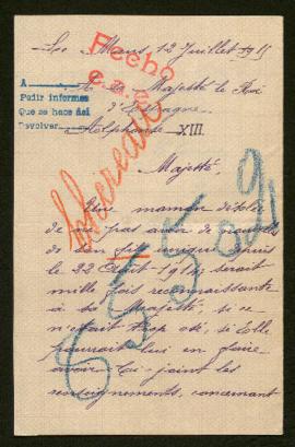 Expediente de Albert Louis Auguste Chéreau