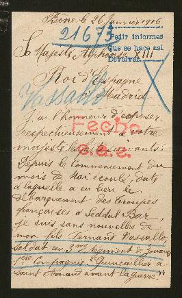 Expediente de Fernand Vassallo