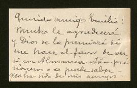 Expediente de Jean Baptiste Garat