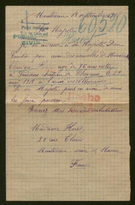 Expediente de Théodore Huet