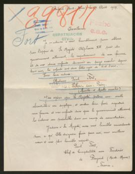 Expediente de la familia de Paul Fort