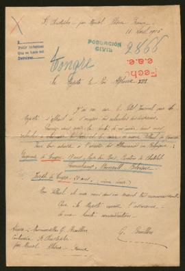 Expediente de la familia de Tongre