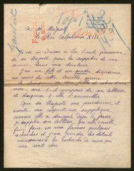 Expediente de Edouard Gaubert y Jules Viollet