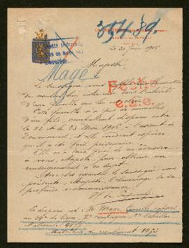 Expediente de Camille Mage