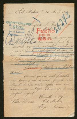 Expediente de Gabrielle Cornille Watiez