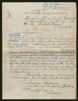 Expediente de Louis Morin