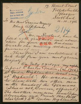 Expediente de Charles Gordon