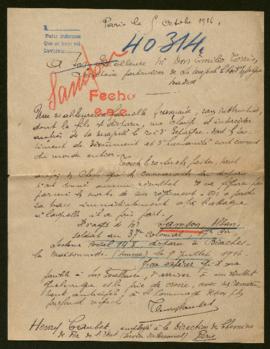 Expediente de Alban Samson