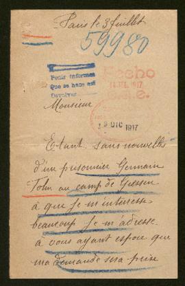 Expediente de Germain Tolm