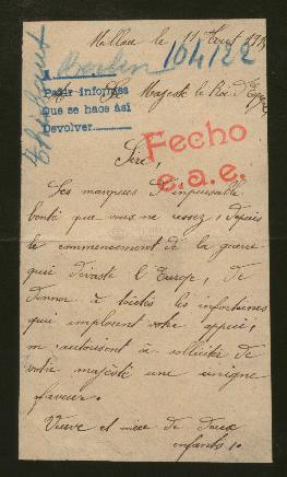 Expediente de Casimir Thibaut