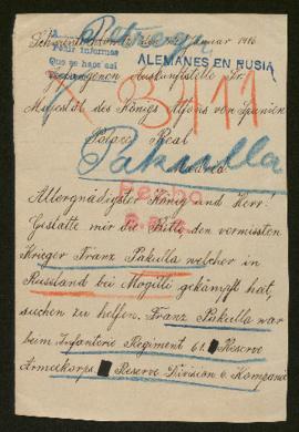 Expediente de Franz Pakulla