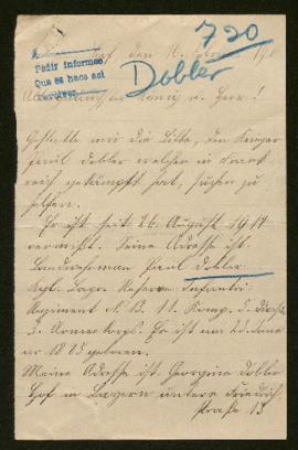 Expediente de Paul Dobler