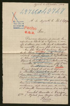 Expediente de Antoine Ernest Curabet y François Joseph Roche