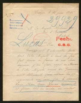 Expediente de Louis Alexis Marie Lucas