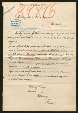 Expediente de la familia Mauroy Duhoux