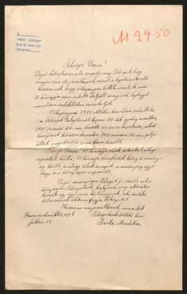 Expediente de István Forgó