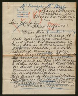 Expediente de William McKenzie McHarg