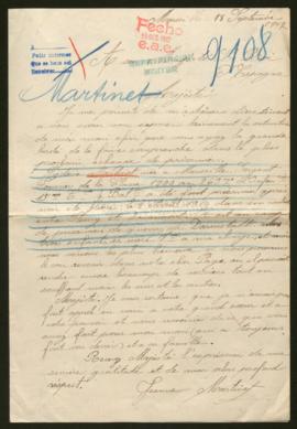 Expediente de Frédéric Martinet