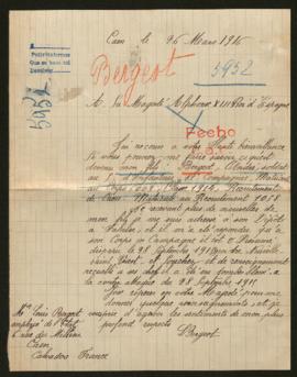 Expediente de André Bergeot