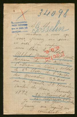 Expediente de Albert Gosselin