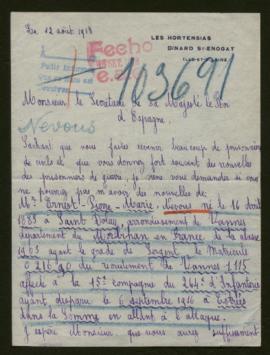 Expediente de Ernest Pierre Marie Nevous