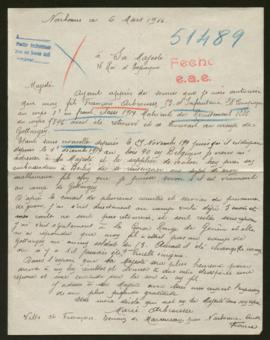 Expediente de François Arbrousse