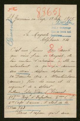 Expediente de Antoine Jules Victor Clément