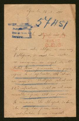 Expediente de René Bellet