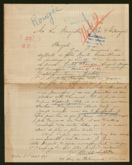 Expediente de Jules Rougée