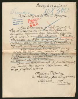 Expediente de Auguste Frontin
