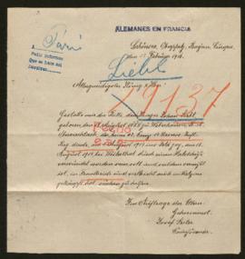 Expediente de Johann Liebl