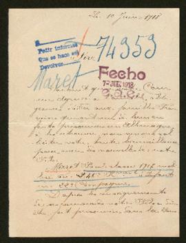 Expediente de Paul Maret