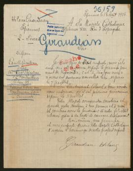 Expediente de Camille Gorandeau