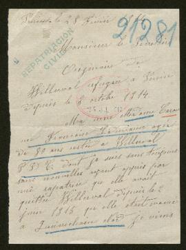 Expediente de Françoise Caron Laduriaux