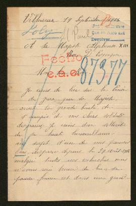 Expediente de Marie Paul Joly