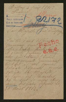 Expediente de Emile Allan