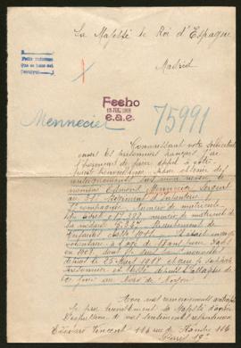 Expediente de Edmond Mennecier