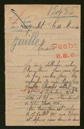 Expediente de Charles Juille