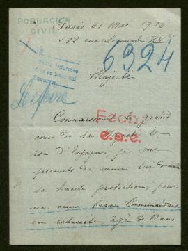 Expediente de monsieur Lefèvre y esposa