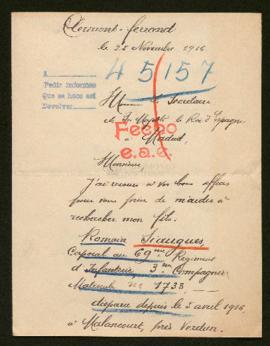 Expediente de Romain Siaugues