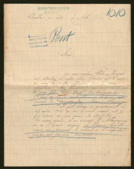 Expediente de Marcel Pont