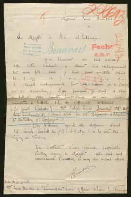 Expediente de Joseph Louis Beauvais