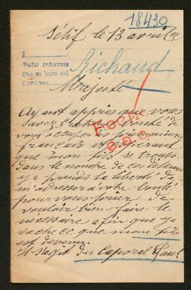 Expediente de Paul Richaud