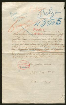 Expediente de Léon Maret